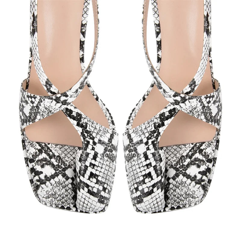 Snake Charmer Platform Heels – Bold Drag Queen Pumps