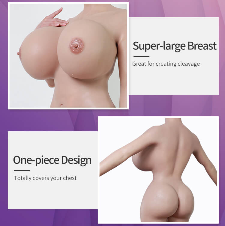 Giant Breasts Fat Buttocks Silicone Bodysuit