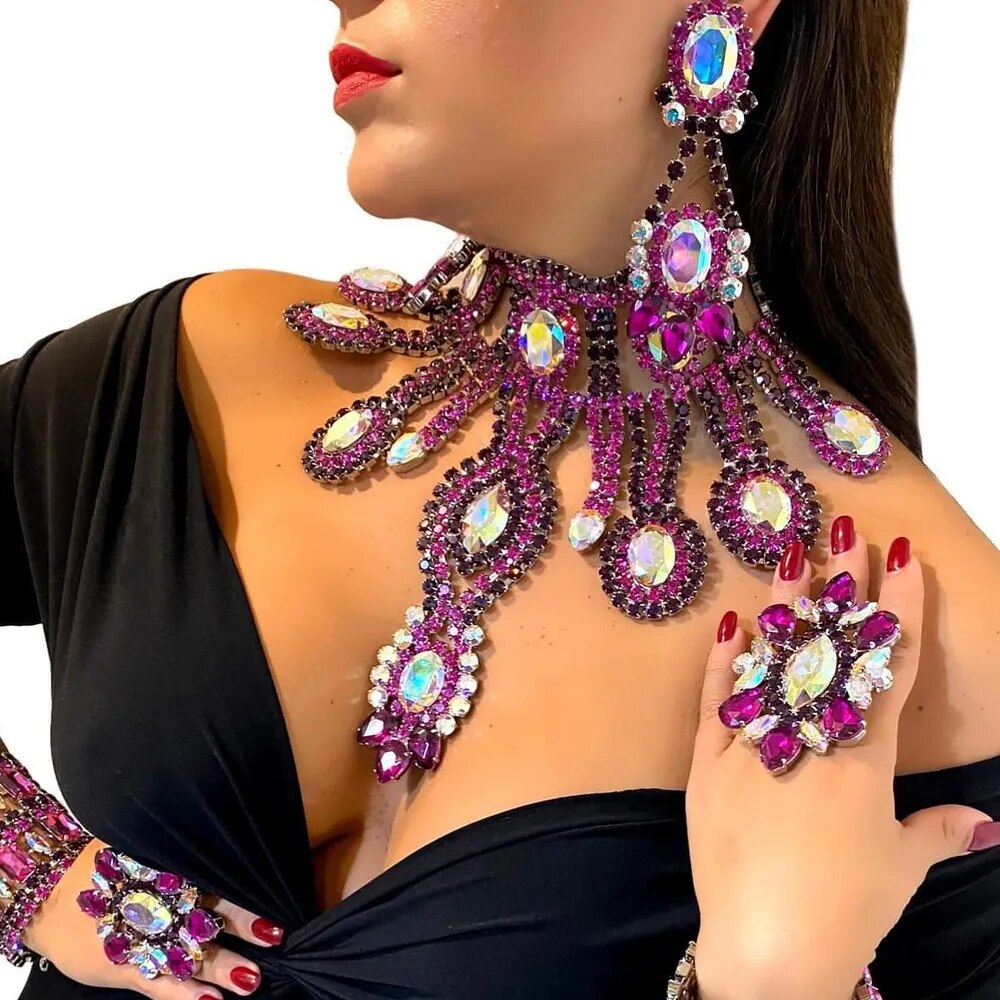 Purple Reign: The Jewelry Set That's More Royal Than Your Ex's Attitude! 👑💜