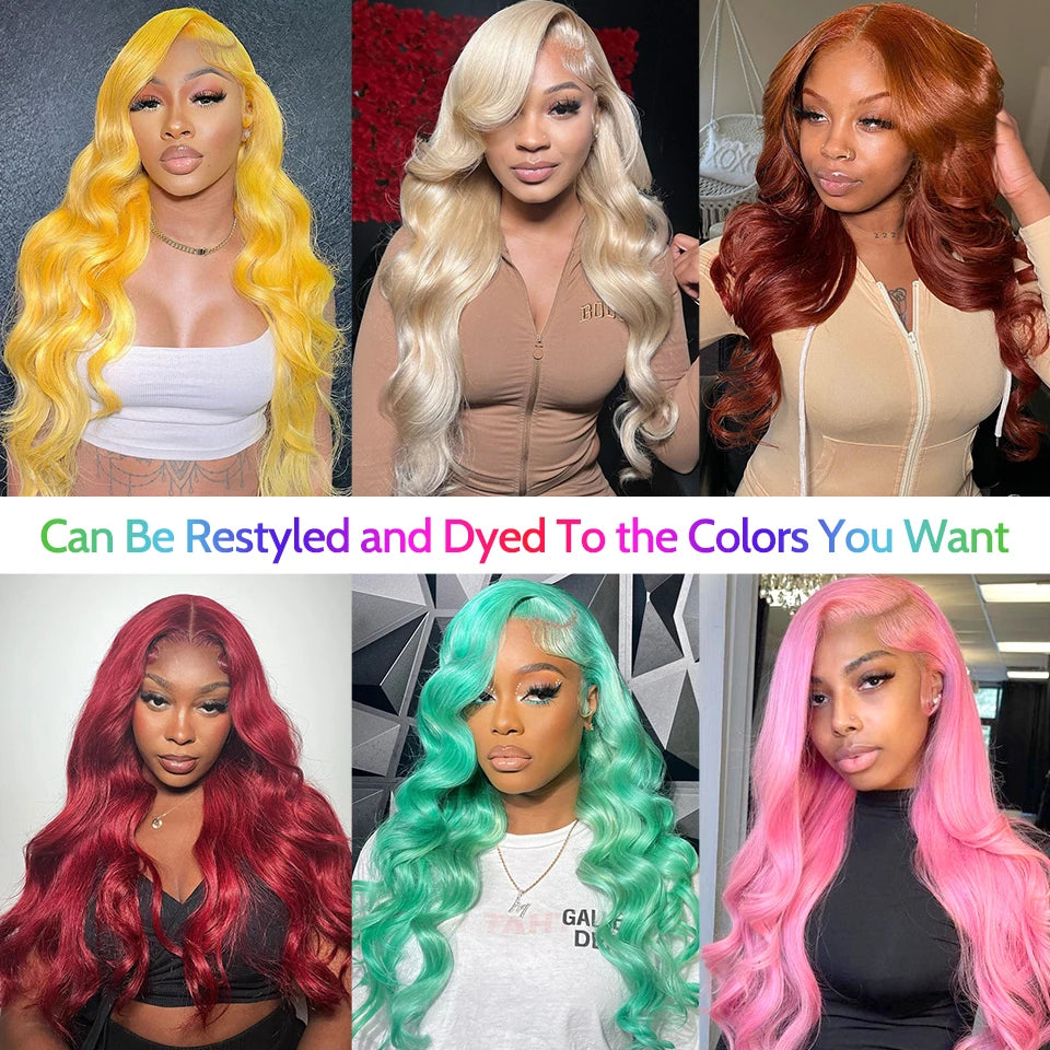 "Wave Theory" Brazilian Body Wave Wig – 13x6 HD Lace Frontal, Pre-Plucked, 18–32"