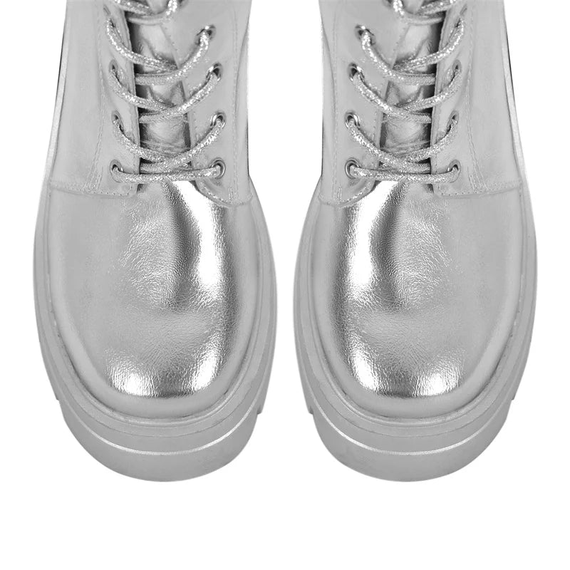 Lace-Up Knee High Platform Boots β SLAY THE STAGE, QUEEN! πβ¨