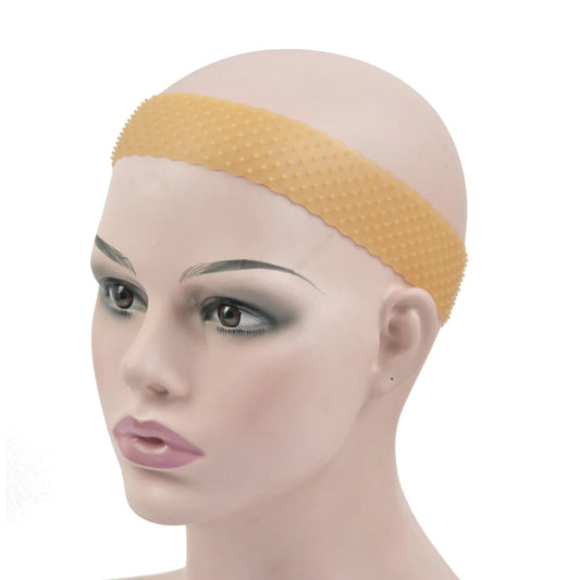 Secure the Slay: Ultimate Non-Slip Silicone Wig Grip Band (1.54" Wide) – Sweat-Proof & Death Drop Approved