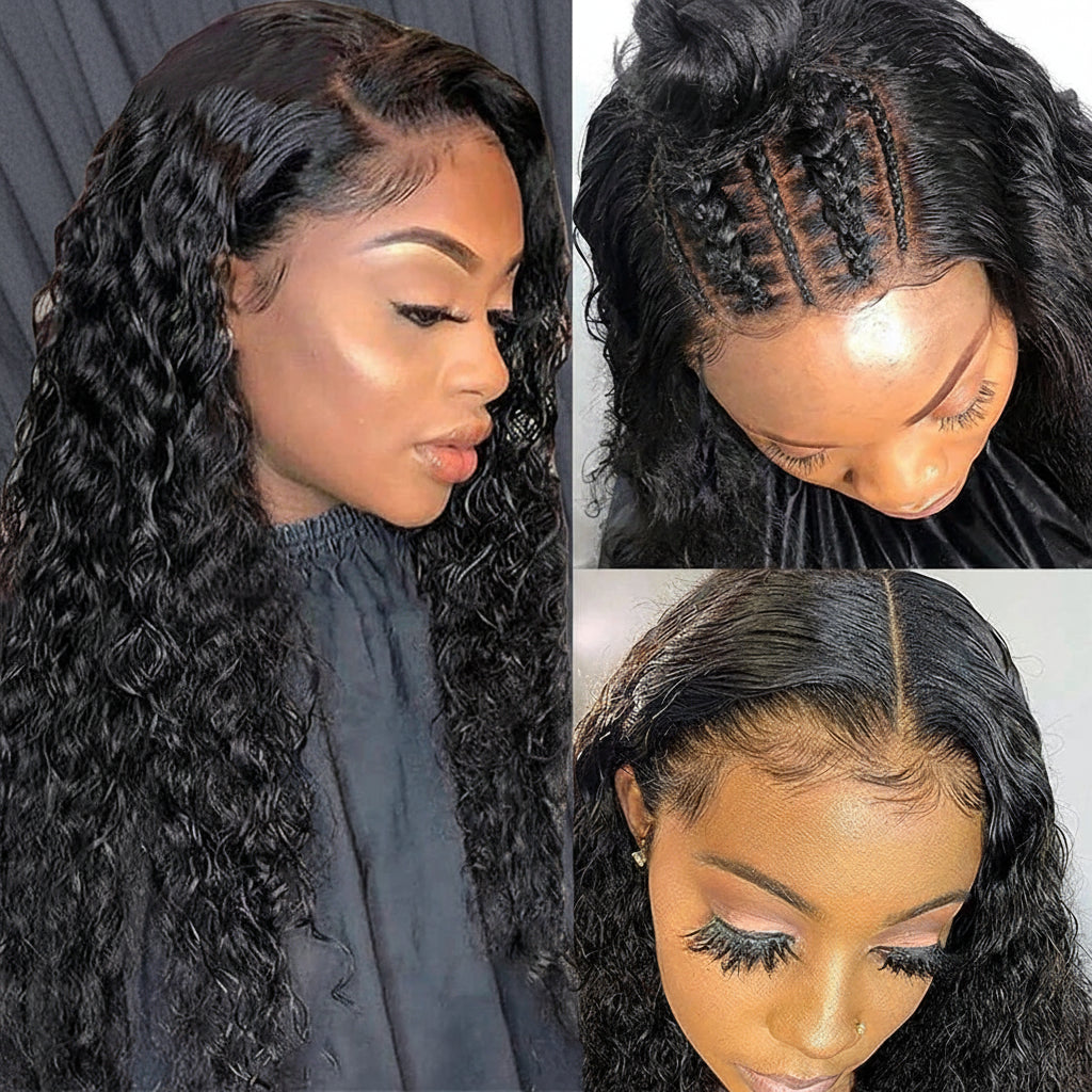 "Drop Everything" Brazilian Deep Wave Wear & Go Wig – 7x5 HD Lace, Pre-Bleached & Pre-Plucked