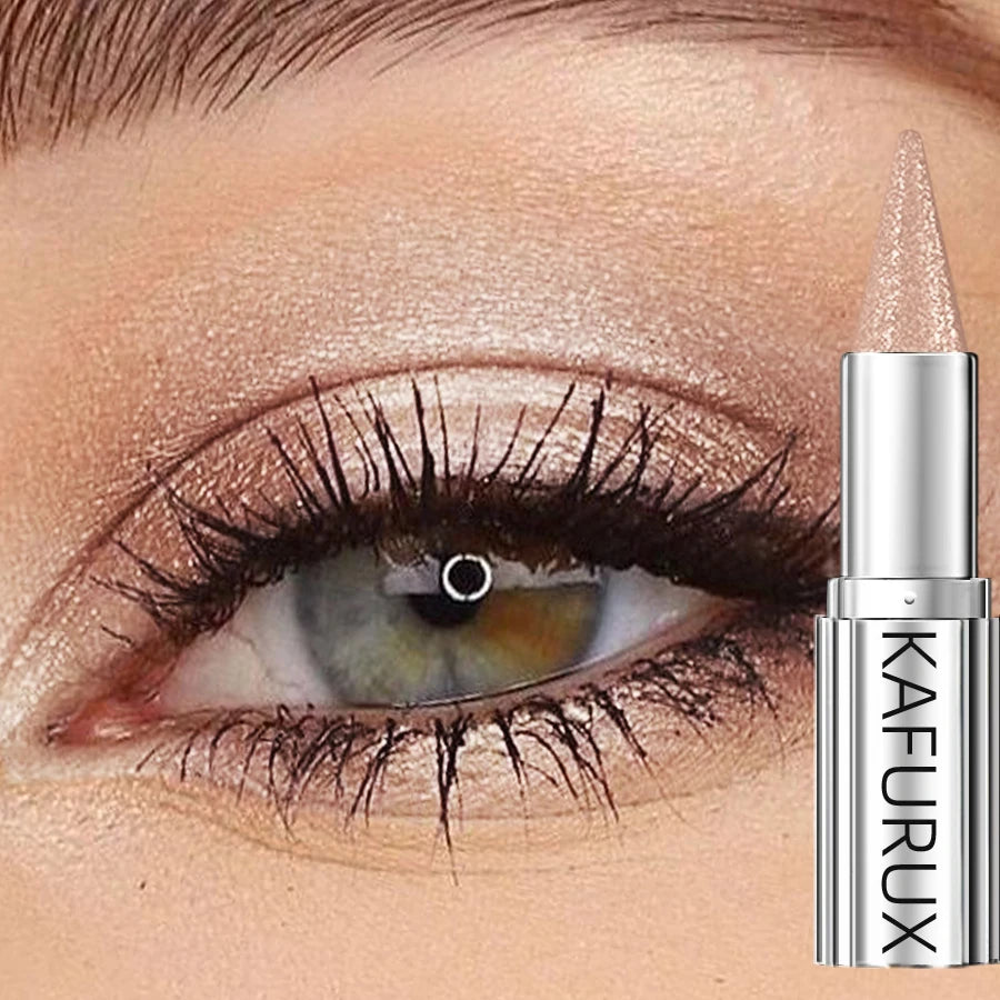 Waterproof Metallic Eyeshadow Stick – 12 Shades, High-Pigment Shimmer for Drag & Bold Eye Looks