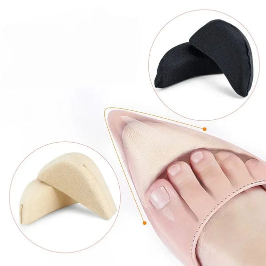 Cushion Queen Forefoot Inserts – Pain-Relief Sponge Pads for High Heels