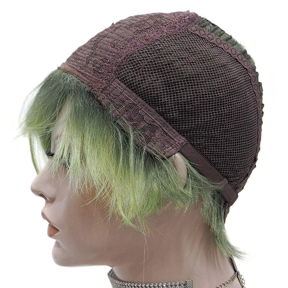 Queen Manila Short Green Wig