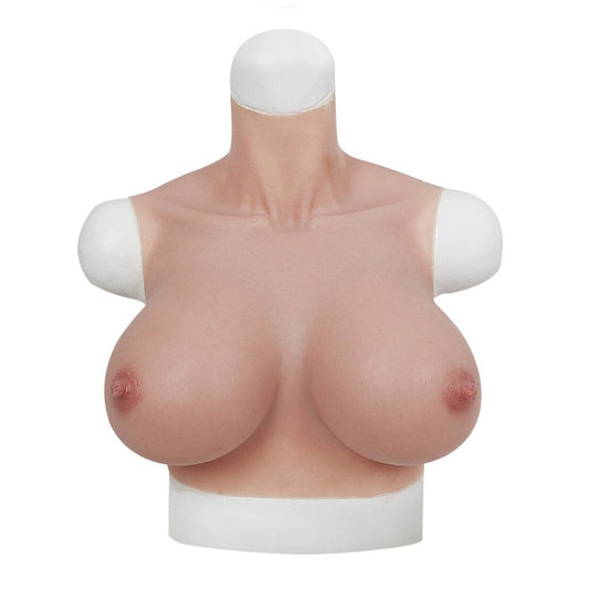 G Cup Breasts East West Shape