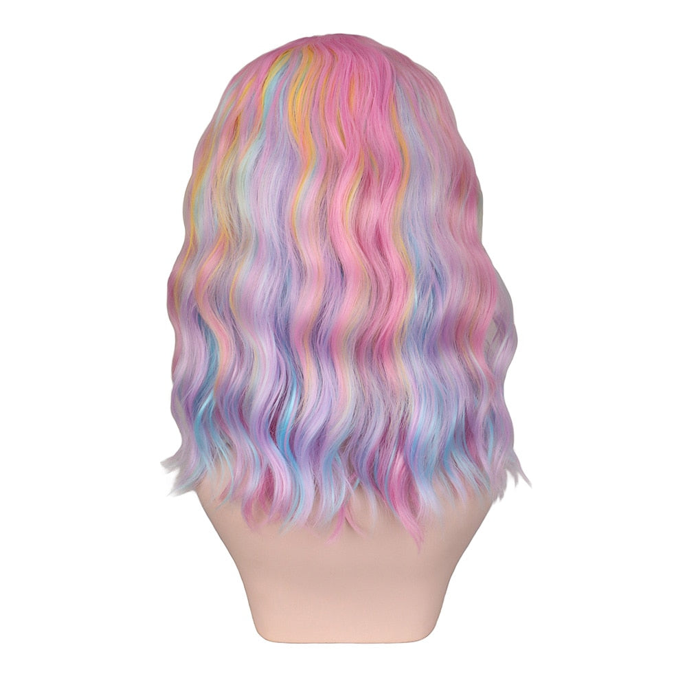 Nicole Lorful Curly Wig with Bangs