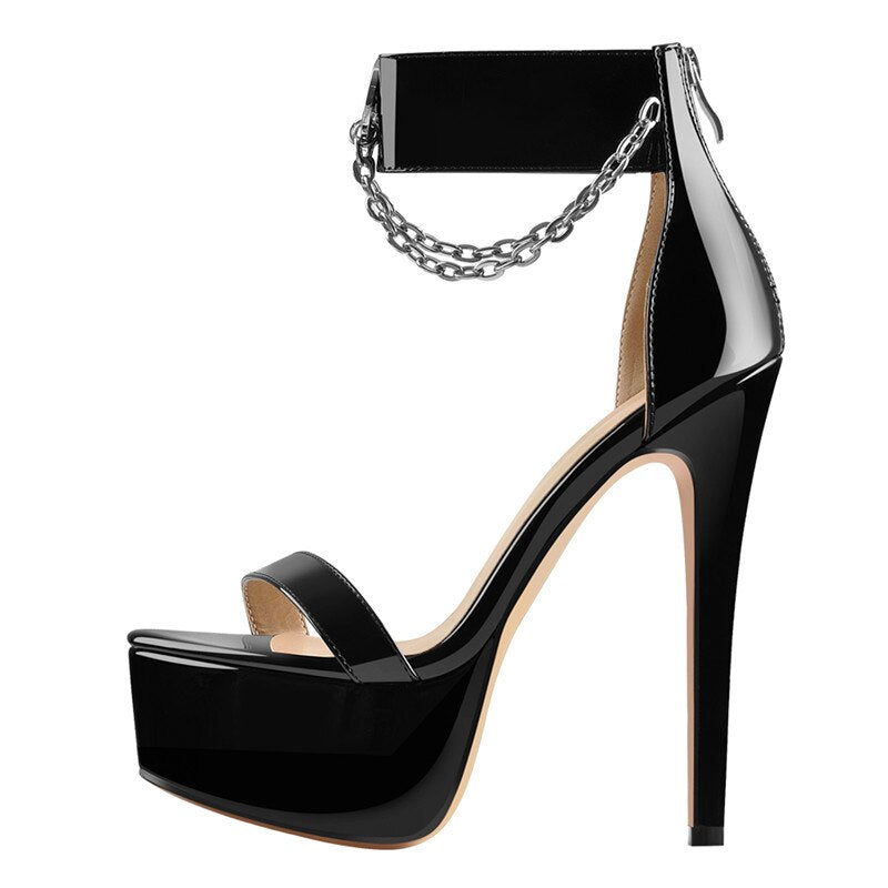 Greta Spectations Platform Stiletto Sandals – Serve Legs for Days, Queen!