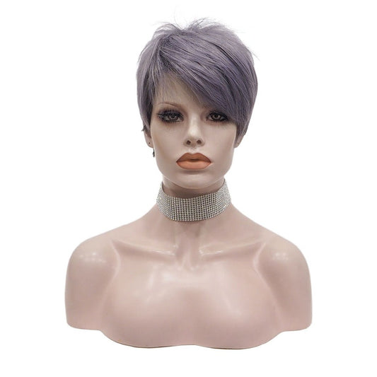 Queen Mary Short Purple Wig