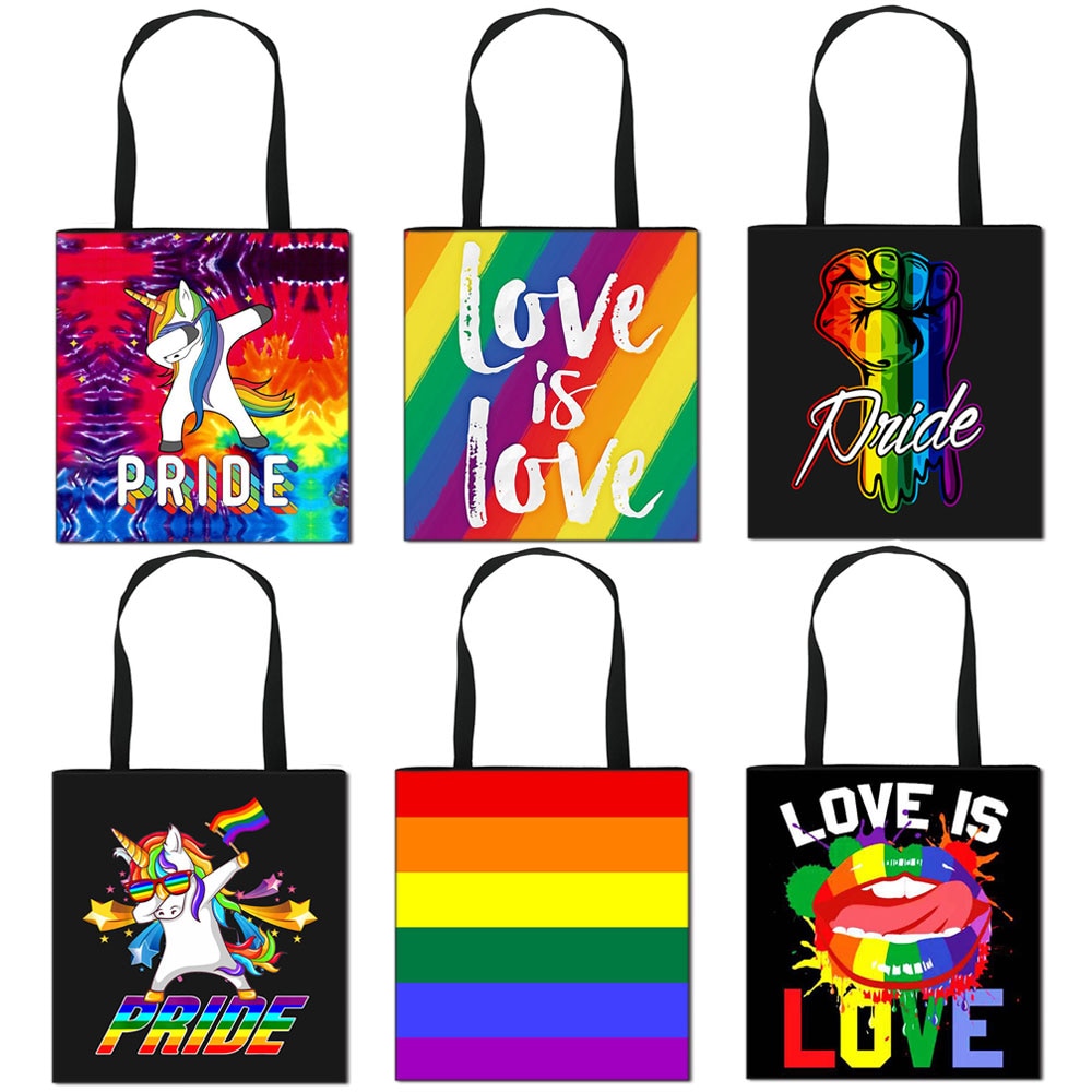 Gay Pride LGBT Rainbow Tote Bag – The Drag Queen Store
