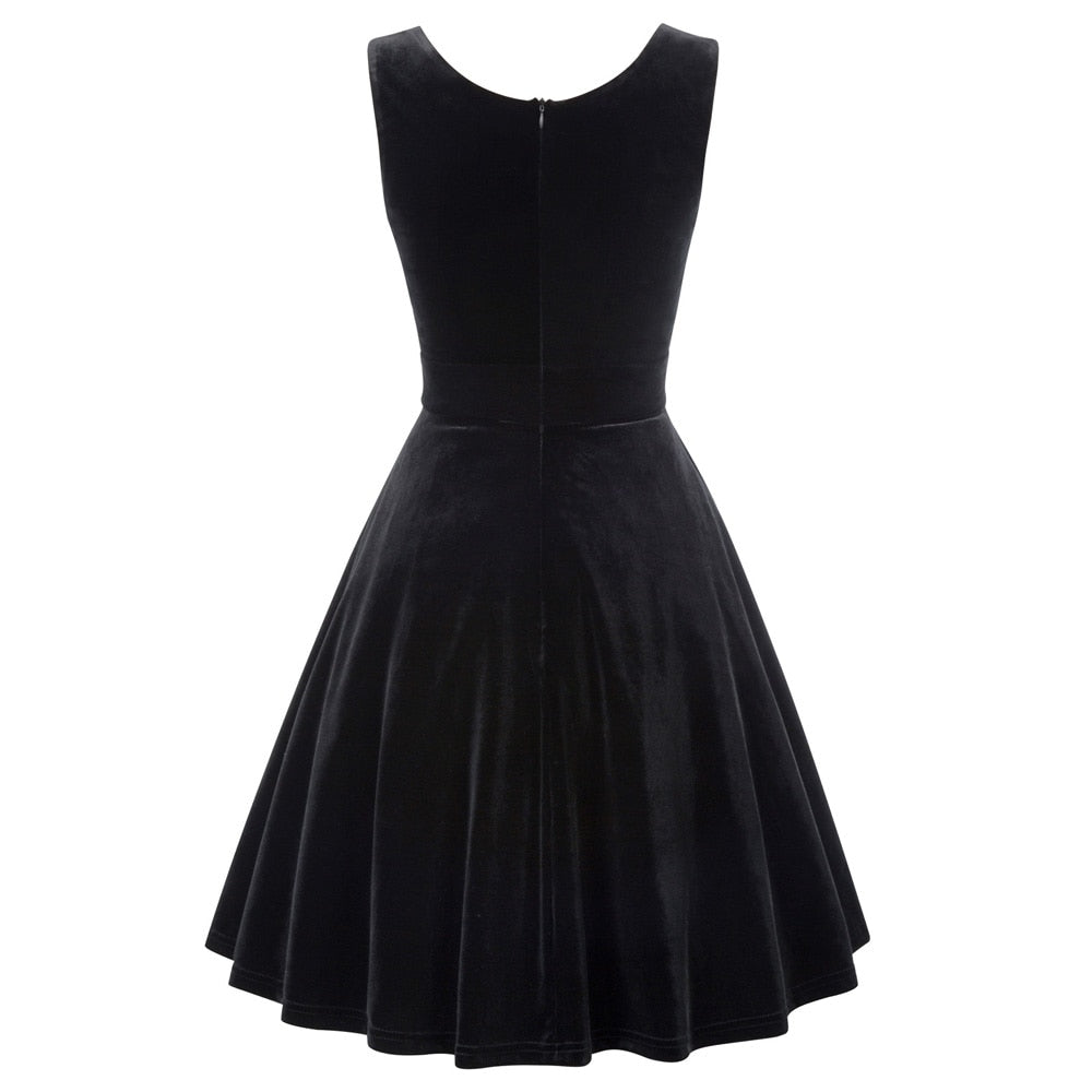 Miss Sublime Velvet Dress