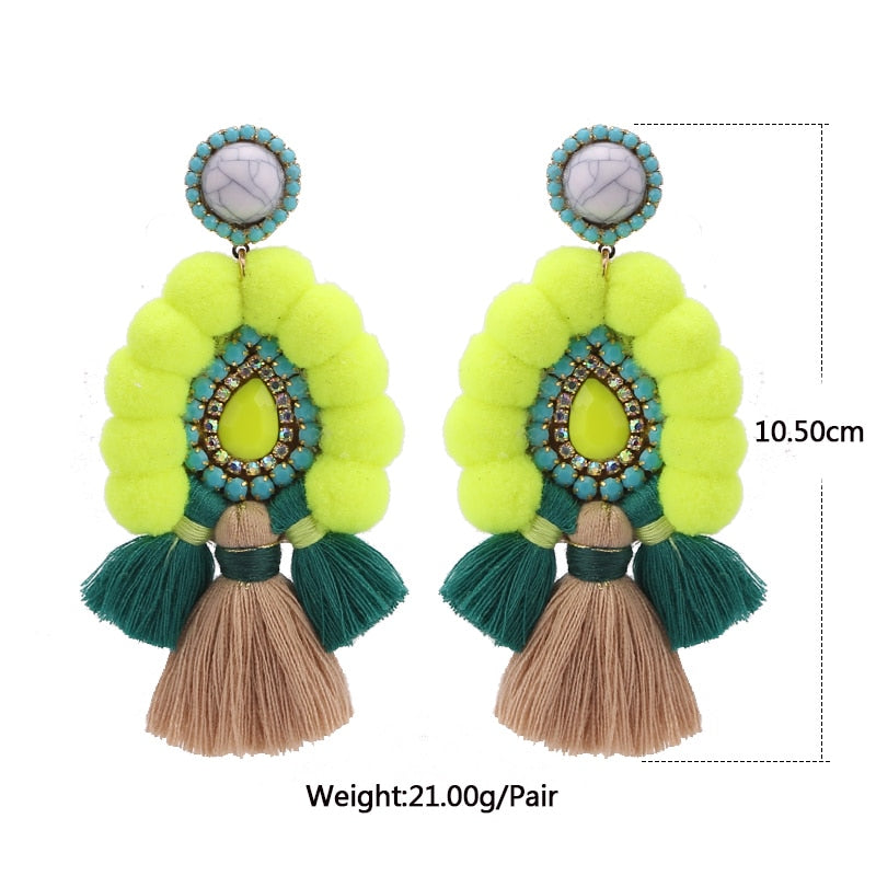 May Varlous Tassel Earrings