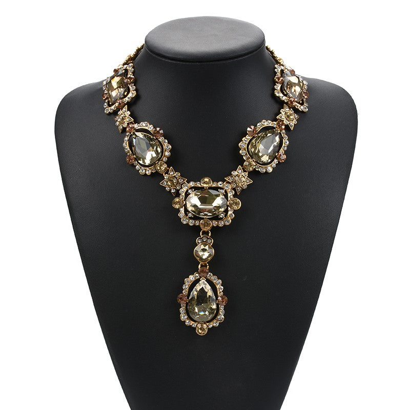 Portia Nette Crystal Necklace