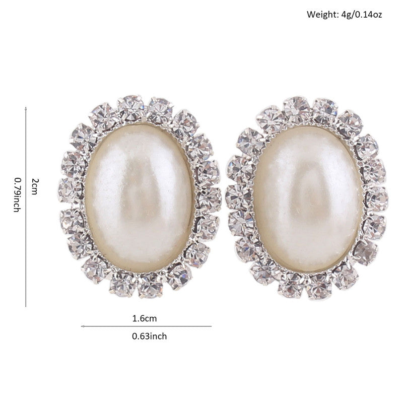 Tempest Wilde Pearl Clip On Earrings
