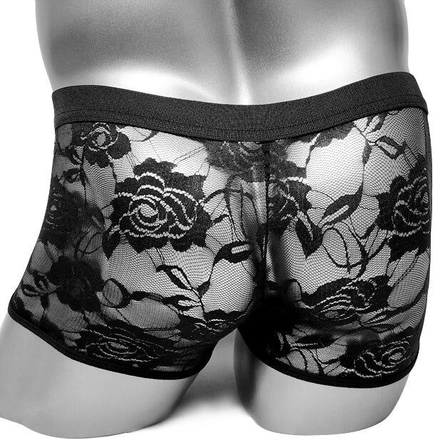 Floral Lace Boxer Shorts