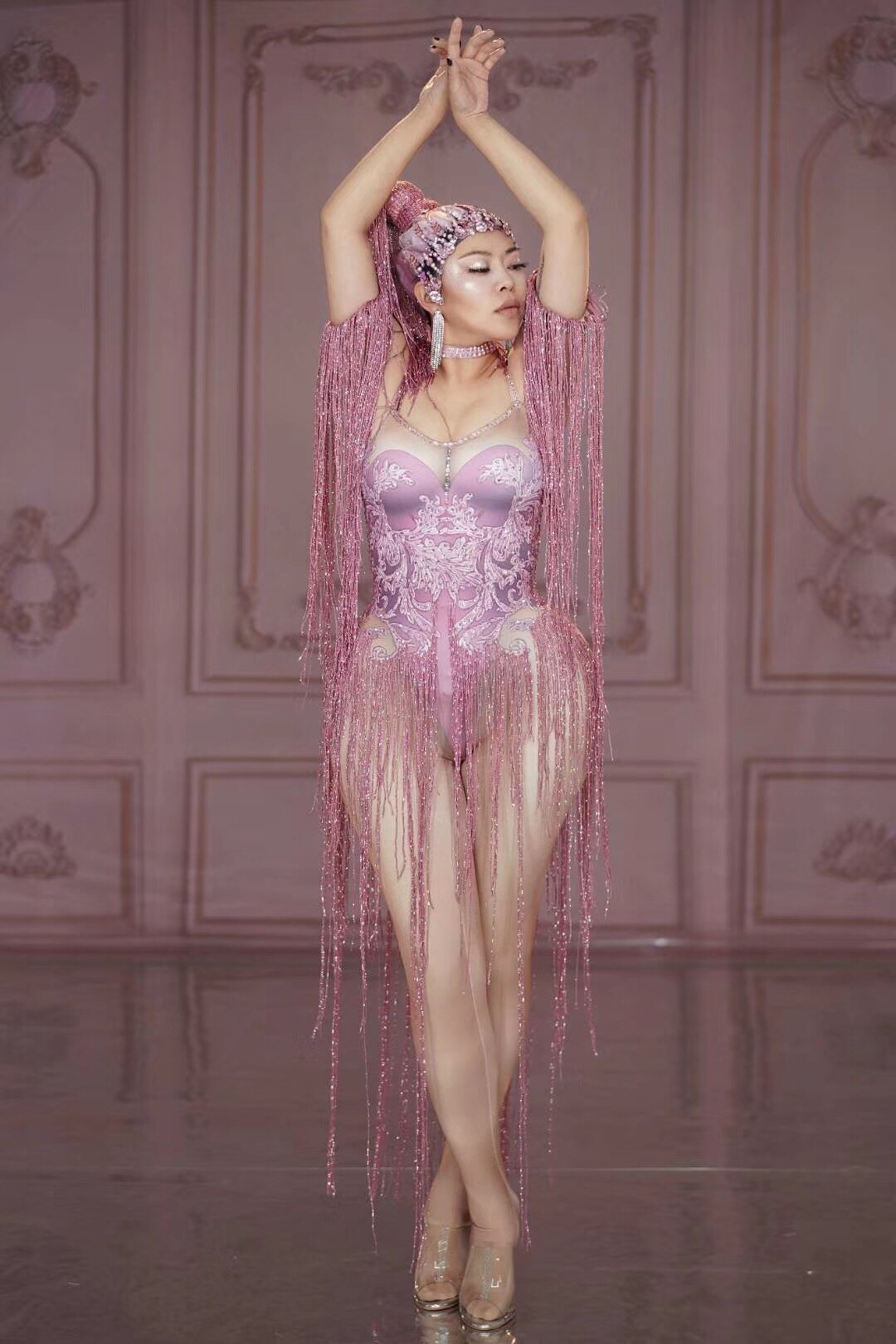 Emme Vention Fringe Jumpsuit