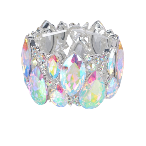 Glemma Rouss Stretch Crystal Bracelet