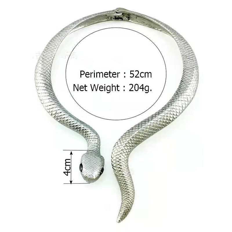 Golden Snake Necklace