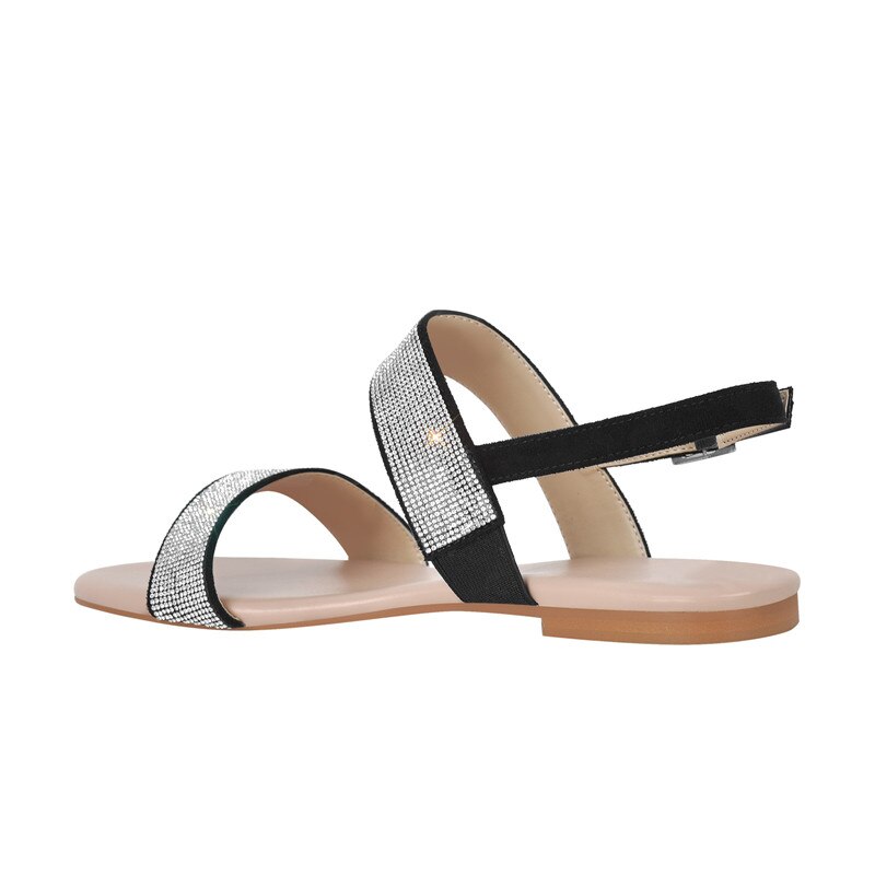 Silver Foxx Rhinestone Sandals