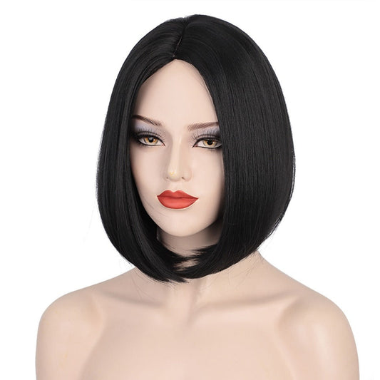 Queen Mia Straight Black Wig