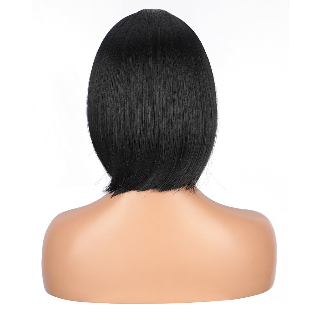 Queen Mia Straight Black Wig