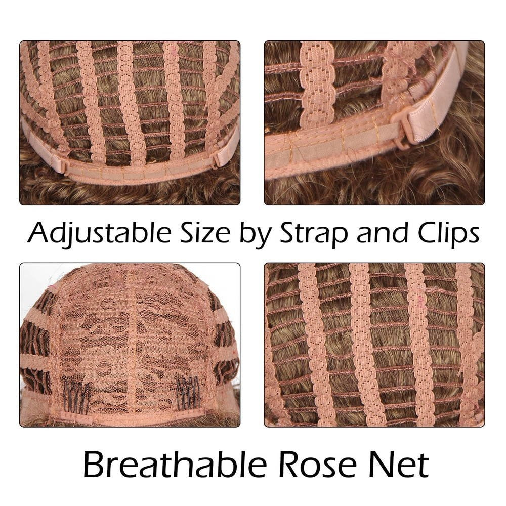 Enne Phinite Short Hair Afro Wig