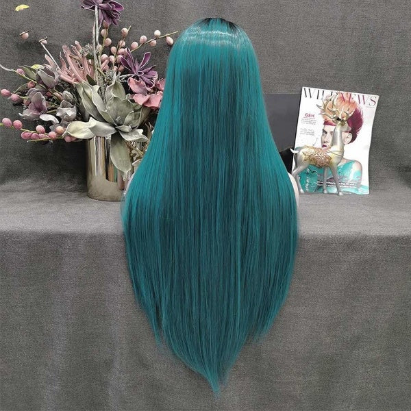 Queen Nina Raja Blue Wig