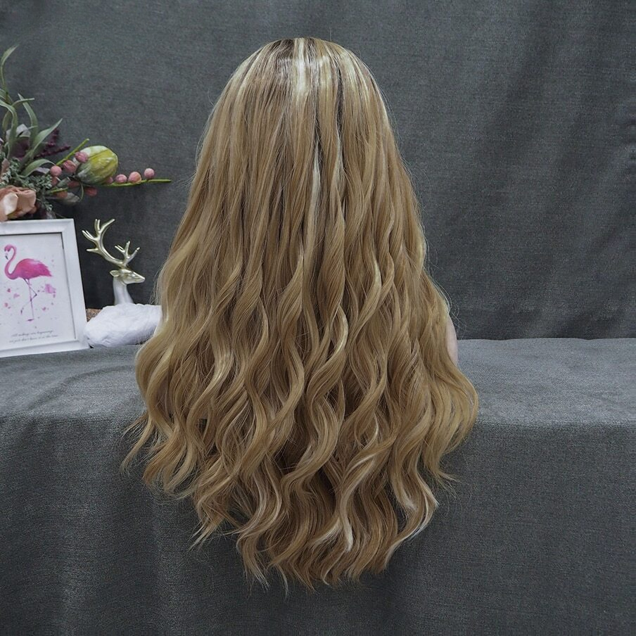 Rhea Ranged Highlighted Blonde Brown Lace Front Wig