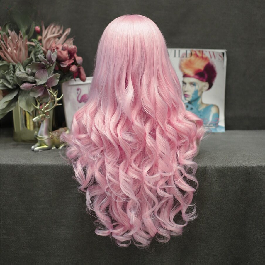 Lea Ness Pink Lace Front Wig
