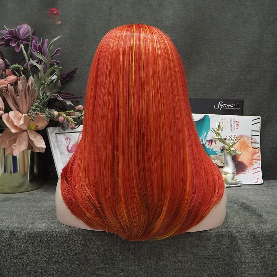 Emma Rald Ginger Orange Lace Front Wig