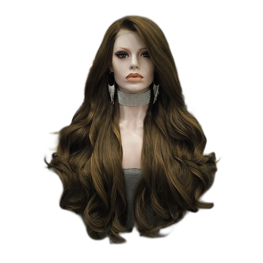 Faye Minine Brown Lace Front Wig