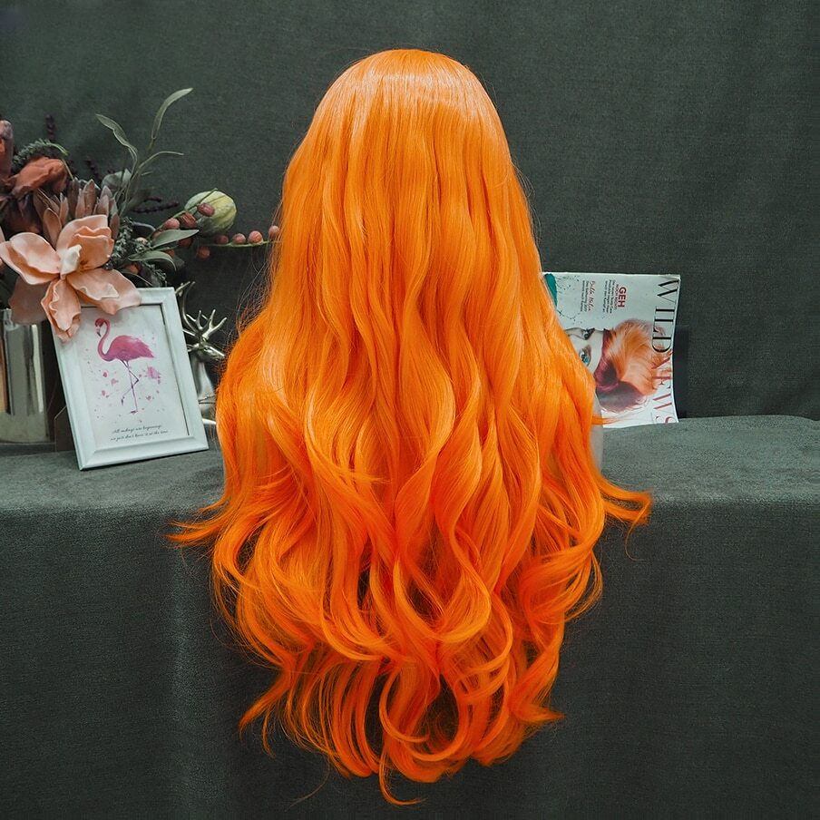 Ella Stique Orange Lace Front Wig
