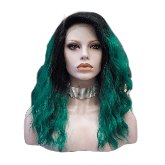 Belle Ligerrente Green Lace Front Wig