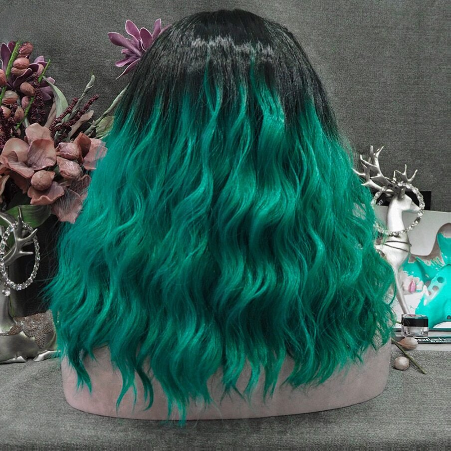 Belle Ligerrente Green Lace Front Wig