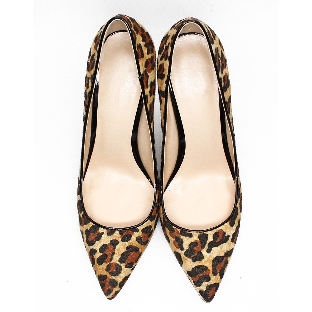 Genna Russ Leopard Print Heels