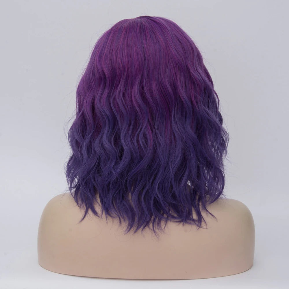 💜 Emma Phasis Short Wavy Wig – For Queens Who Live to Slay! 💜