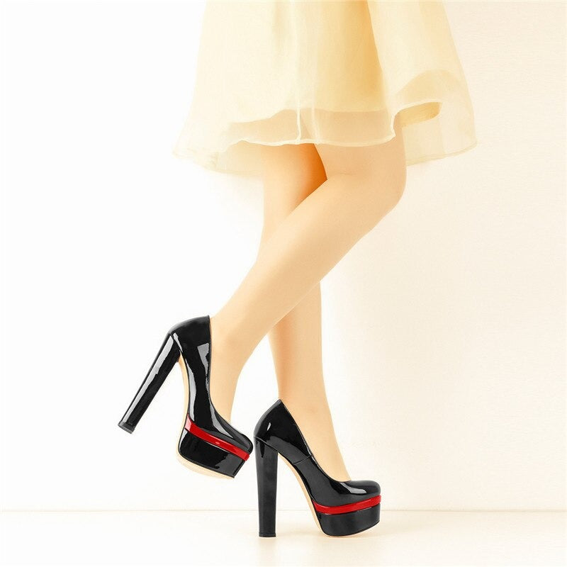Jue Cee Platform Heels
