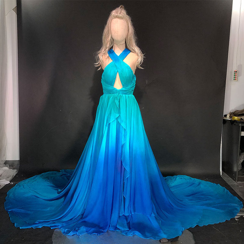 Blue Drag Queen Dress