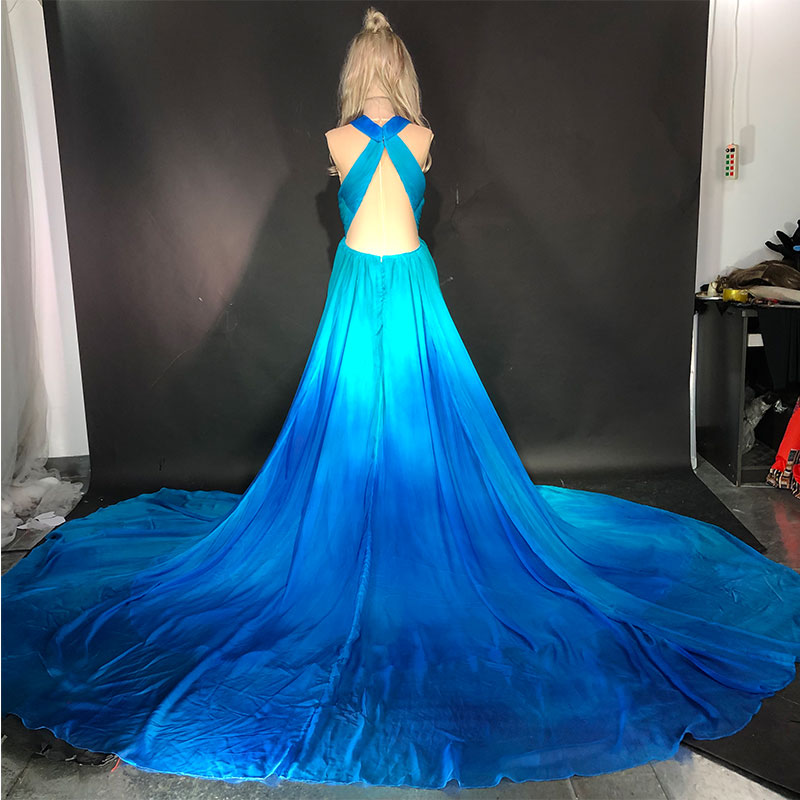 Blue Drag Queen Dress