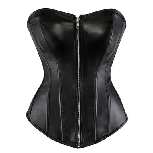 Gia Gunn Leather Corset