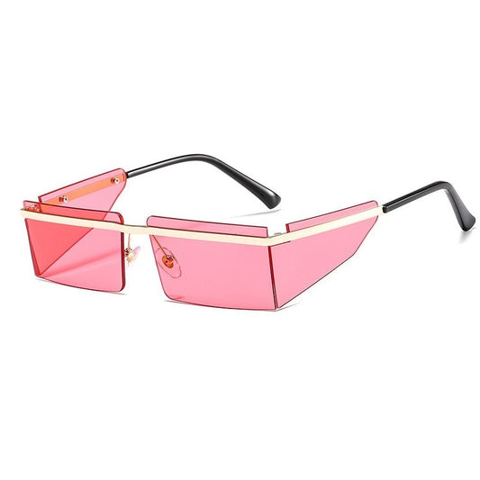 Lola Lavish Small Rimless Sunglasses