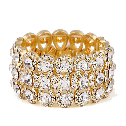 May Lodi Crystal Stretch Bracelet