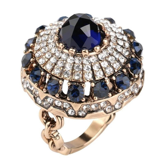 Cecil Sunshine Crystal Ring