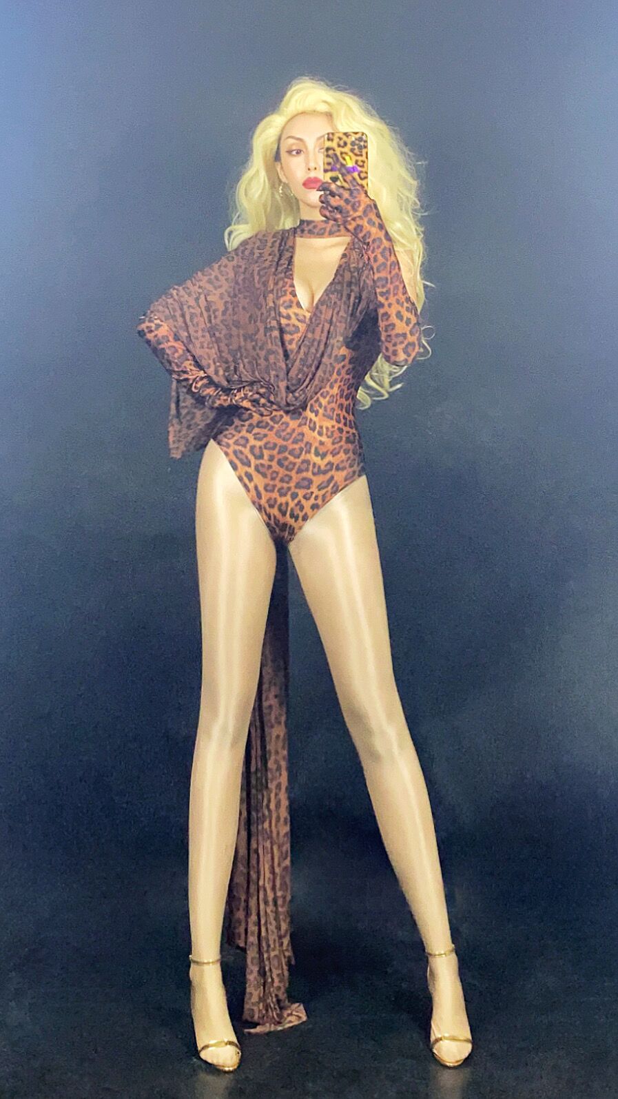 Sue Preme Leopard Print Outfit - Fierce Leopard Jumpsuit