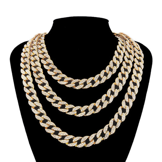 Shannel Bling Chain Necklace Set (3 Pcs)