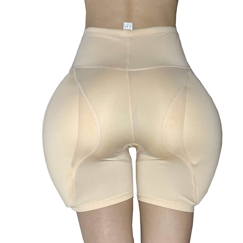 2Pc Silicone Padded Bum Hip Buttocks Enhancer Butt Underwear Booty