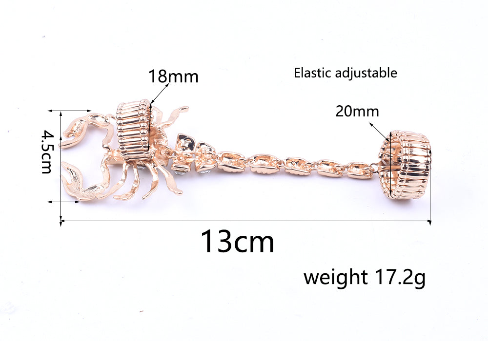 Hater Protection Scorpion Ring