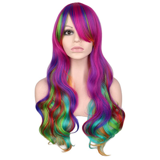 Bella Lush Rainbow Wig