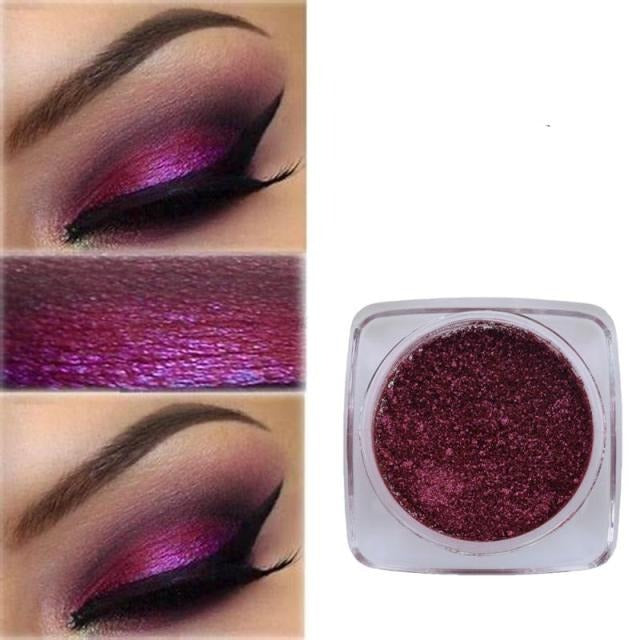 Burgundy Shimmer Eye Shadow Powder